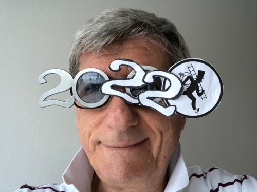 Martin Schmid mit 2022 Deko Brille